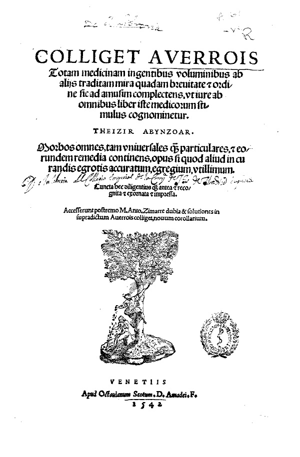 Averroes y el  «Libro sobre las generalidades de la Medicina»